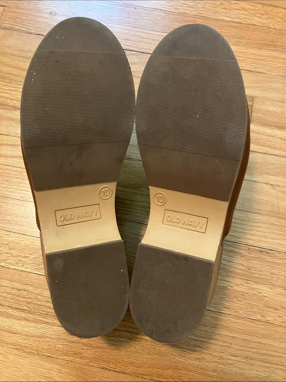 Old Navy Tan Brown Platform Slip-On Clogs - Picture 5 of 5
